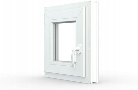 Dobreokna24 Okno Pcv Standard 565x535mm Uchylne Antracyt 2-Szybowe - zdjęcie 3