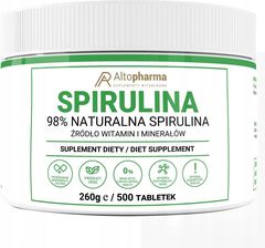 Alto Pharma, Spirulina, 500 tabletek | WYSYŁAMY W 24H!