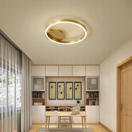 Wobako Lampa Sufitowa Silva Flat Nowoczesna Okrągły Led
