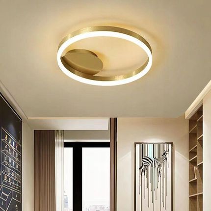 Wobako Lampa Sufitowa Silva Flat Nowoczesna Okrągły Led