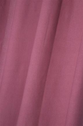 Zasłona gotowa Duo 135x240 cm fioletowa bawełna na przelotkach kółka Boho - zdjęcie 3