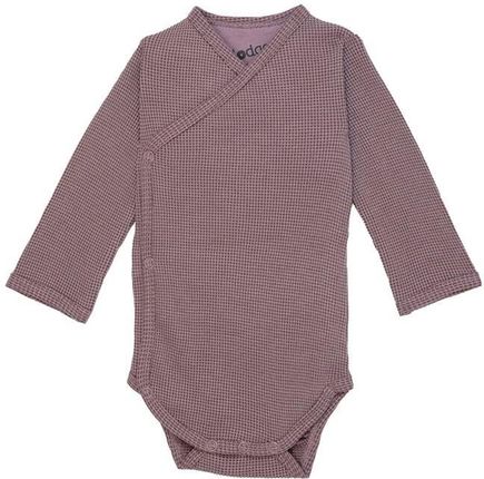 Lodger Body kopertowe niemowlęce długi rękaw bawełniane wrzosowe Ciumbelle Rose r. 74