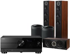 Zdjęcie Yamaha RX-A2A (czarny) + Debut Reference F5 (czarny) + Debut Reference C5 (czarny) + MusicCast 20 (czarny) - Osiek
