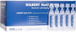 Gilbert NaCl 0,9% Sól Fizjologiczna 5x5ml