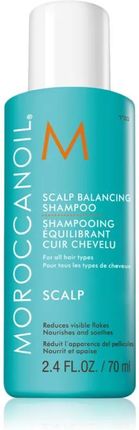 Moroccanoil Scalp Balancing Shampoo Kojący Szampon Do Włosów Przetłuszczających Się Przeciw Łupieżowi 70ml