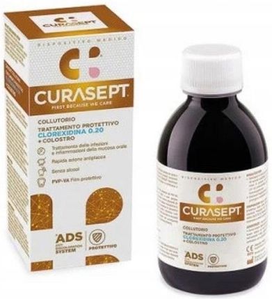 Curasept Ads Dna Protettivo Colostrum Płyn Do Płukania Jamy Ustnej 200ml - zdjęcie 2