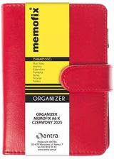 Zdjęcie Organizer Memofix 2026 A6 K czerwony EDUKAMP - Ostroróg