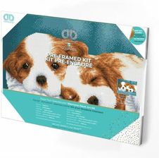 Zdjęcie Peterkin Dante Haft Diamentowy Diamond Dotz Diamentowa Mozaika Little Champs Dwa Szczeniaki 43X33Cm Dqk8014 - Wrocław