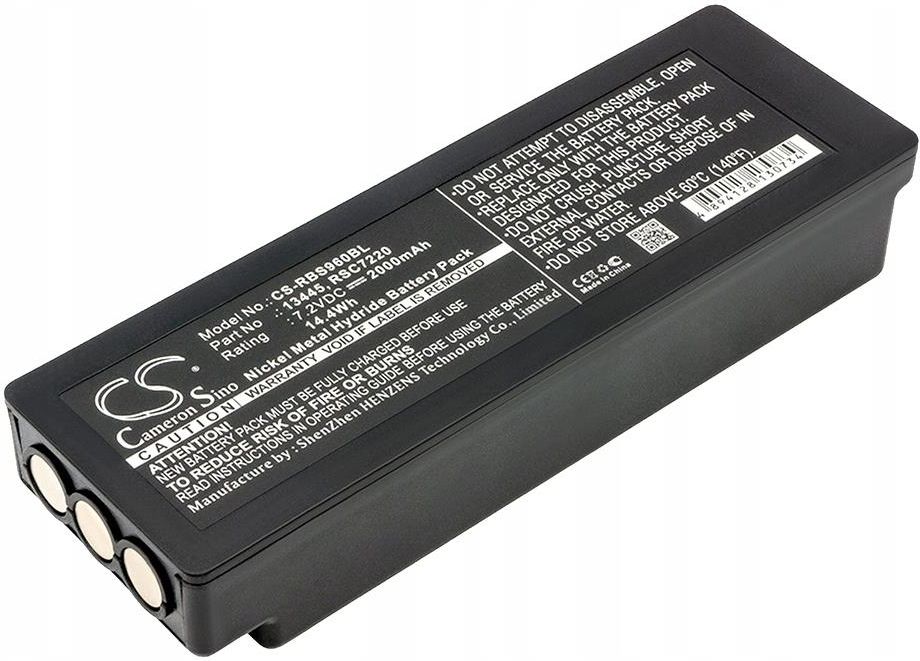 vhbw Batterie compatible avec Scanreco BS590, 960, 16131, 790, Cifa, 592, 590 opérateur