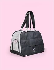 Zdjęcie United Pets Torba Transporter Czarno Różowa - Gryfino