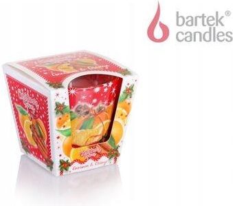 Bartek Candles Świeca Zapachowa W Szkle Orange /Cinammon Pomarańcza Z Cynamonem (7950) - zdjęcie 3