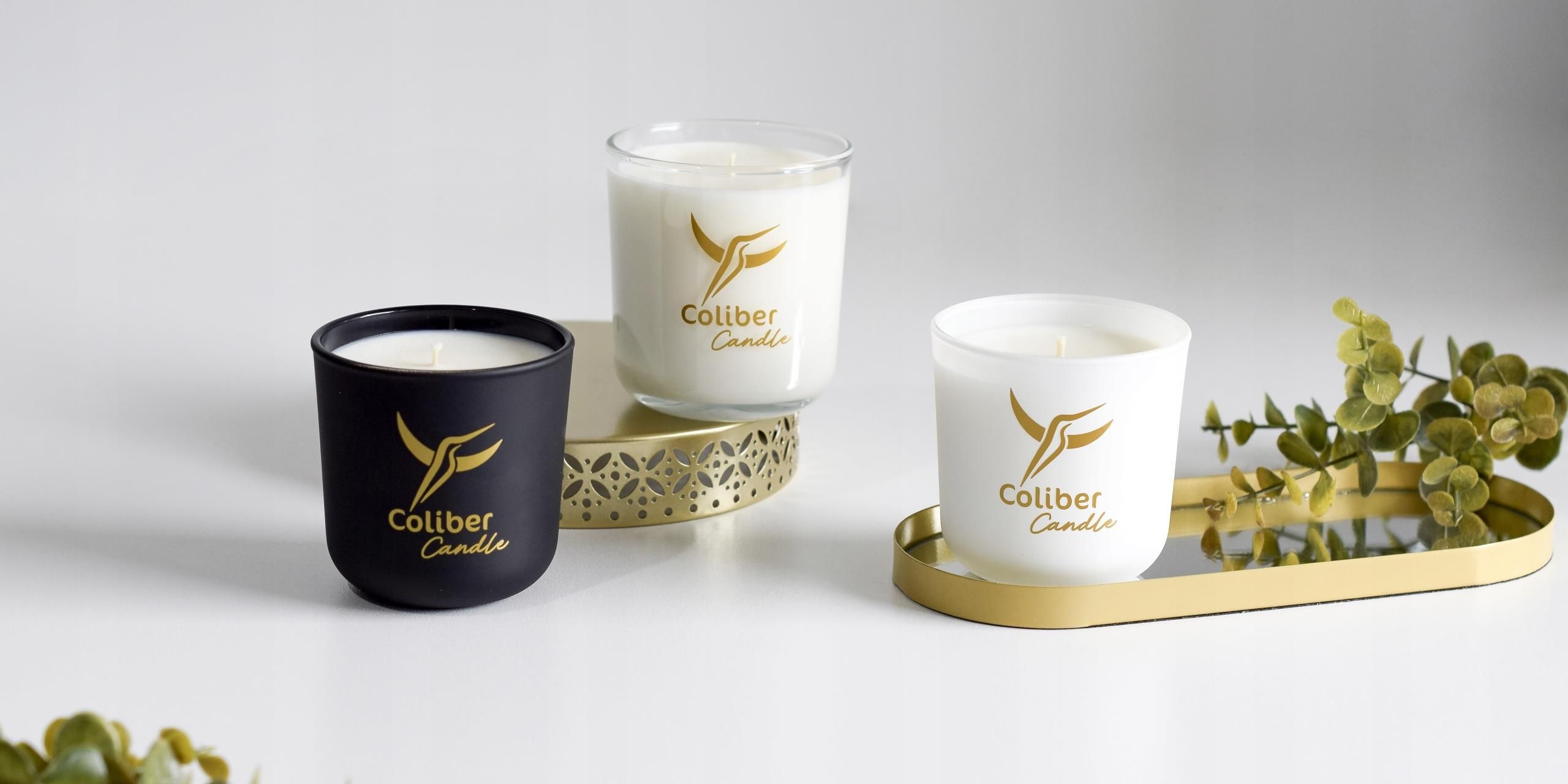 Coliber Candle Świeca Sojowa Zapachowa Summer Fruit Biała