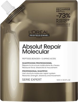 L’Oréal Professionnel Szampon Do Włosów Zniszczonych Serie Expert Absolut Repair Molecular 500ml Zapas
