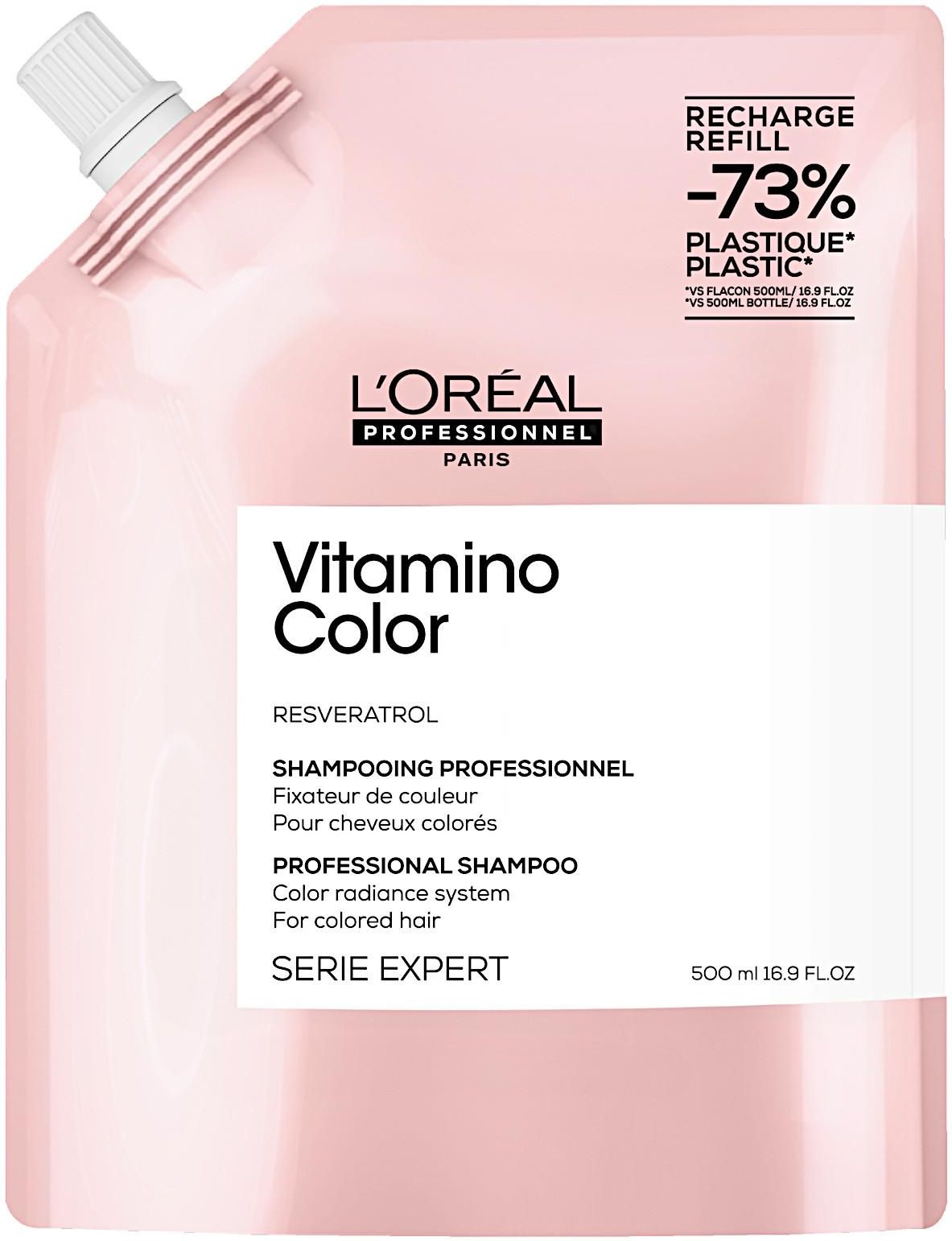 L’Oreal L’Oréal Professionnel Szampon Do Włosów Farbowanych Vitamino Color 500ml REFILL