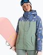 Kurtka Snowboardowa Damska Roxy Jetty Block Wild Wind Chloe Blossom