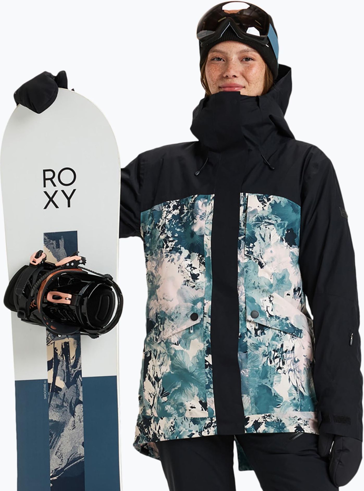 Kurtka Snowboardowa Damska Roxy Gore-Tex Glade Sea Pine