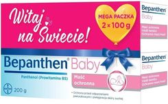 Zdjęcie Maść ochronna na odparzenia Bepanthen Baby 100g + 100g - Oborniki