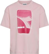 Zdjęcie Diadora Koszulka Dziecięca Ju. T-Shirt Ss Elements Różowe - Tomaszów Mazowiecki