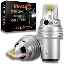 Magall Żarówki Led P21/5W Bay15D 1157 Białe Mocne 1600Lm Drl Postojowe 12V
