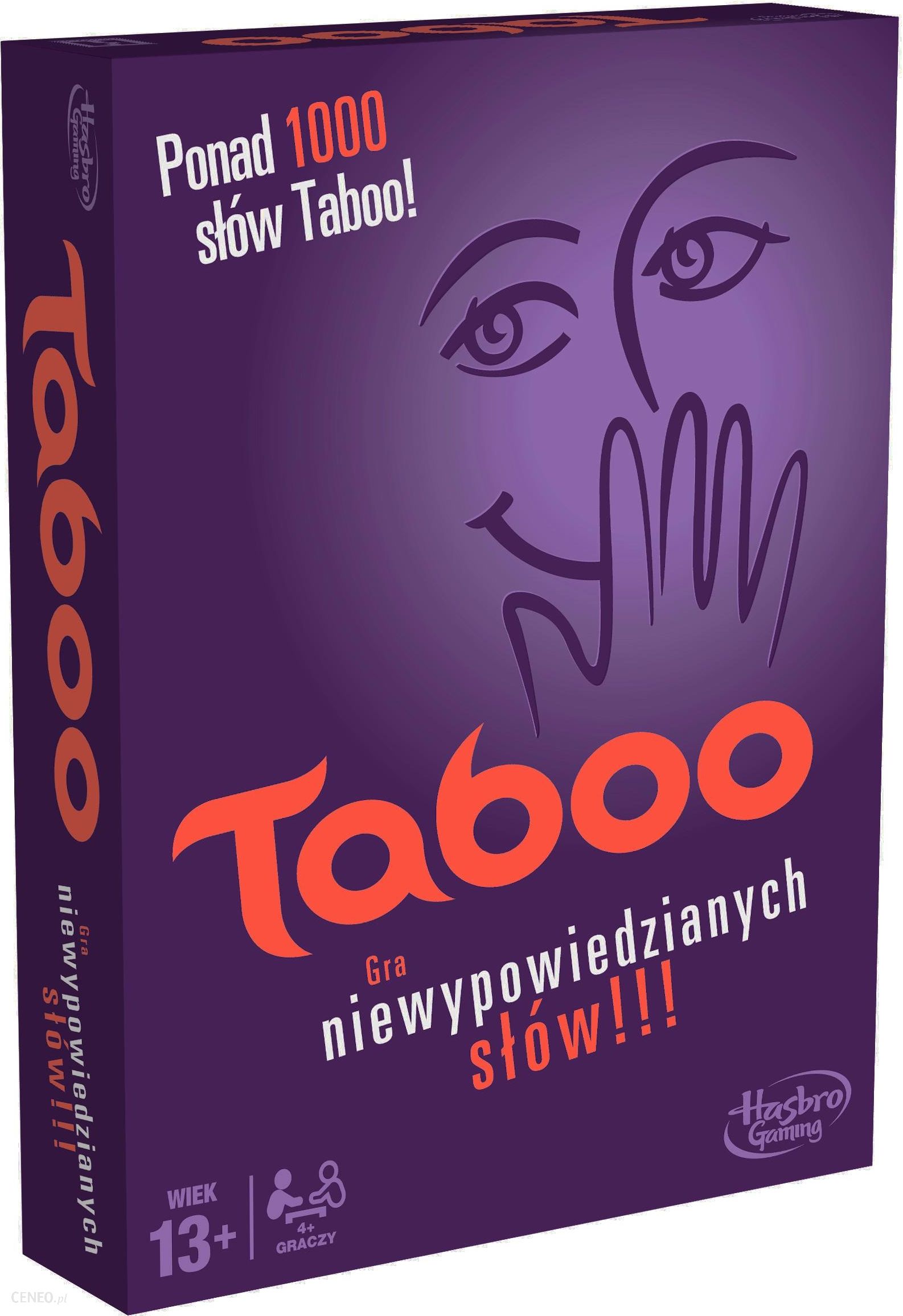 A taboo board game Polish POLSKA WERSJA