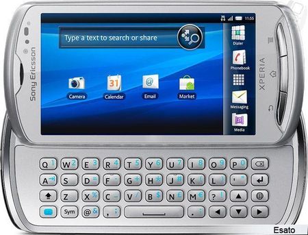 Sony Ericsson Xperia Pro (MK16i) srebrny