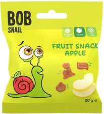 Zdjęcie Eco Snack Bob Snail Owocowa Przekąska O Smaku Jabłkowym Zdrowe Przekąski 20g - Skarszewy