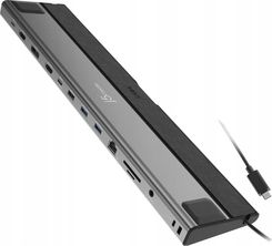 J5Create JCD554-N stacja dokująca Przewodowa USB4 Czarny, Szary (JCD554N)