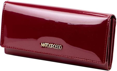 Portfel damski skórzany PELLUCCI 0743-57 RFID Bordo