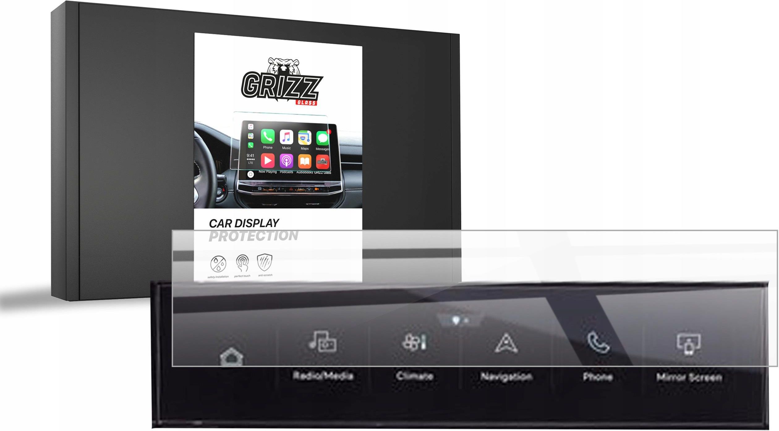 Grizzprotector Folia Ceramiczna Do Peugeot 3008 Ac Panel (2024 ...