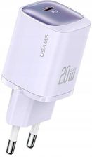 Usams Ład. siec. CC248 20W GaN Usb-c Fast Charging Hc Series fioletowy/purp