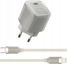 Wiwu Ładowarka Jello 30W Gan Charger Sets Usb C Kabel Lightning
