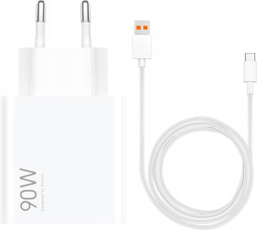 90W Chargeur Rapide Pour Xiaomi Redmi Note 14/13/12/11 Pro 14C, Hypercharge USB-C 6A, Chargeur Turbo Avec Câble USB-C 1M Pour - Téléphonie