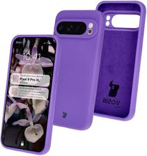 Bizon Silikonowe Soft Do Google Pixel 9 Pro Xl Fioletowe