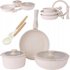 Zdjęcie Zilan Zestaw Garnków + Patelnia Beige Chef 8el. (ZLN0965) - Międzyrzec Podlaski