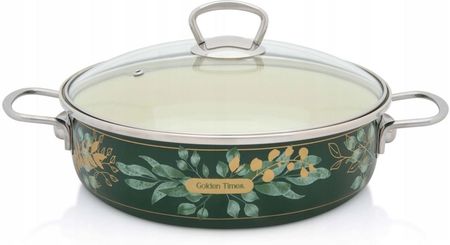 Garnek niski Golden Times 26 cm METALAC