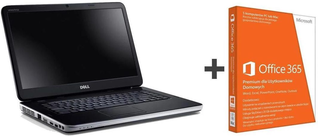 ノートPC DELL Vostro 2520 /core i5 Dell Vostro 2520 i5-3210M/8GB/500/DVD-RW - Laptopy 15