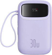 Baseus Qpow 2 10000Mah 30W 2Xusb-C Fioletowy (69944)
