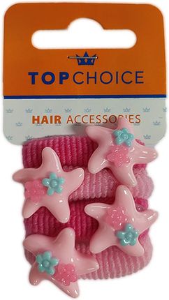 Top Choice Gumki Do Włosów 4szt. 21831 Rozgwiazda