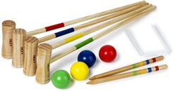 Zdjęcie Tactic Gra Plenerowa Krokiet Dla 4 Osób Sunsport Drewnian 541-310 - Bartoszyce