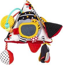 Zdjęcie Balibazoo Zabawka Edukacyjna Sensory Piramidka Kontrastowy Miś Polarny Delux Bb82386 - Cedynia