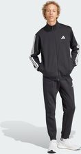 Zdjęcie adidas Dres Sportswear Basic 3-Stripes Fleece Czarne - Pyskowice