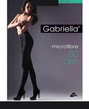 GABRIELLA Microfibre 60 Rajstopy 4-L / NERO