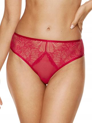 Gorteks Rouge figi koronkowe czerwone 44
