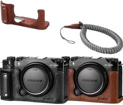 Zdjęcie FUJIFILM X-M5 - SmallRig 4880 etui skórzane z paskiem brązowe - Wisła