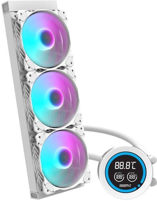 фото Водяне охолодження DarkFlash DN360D White
