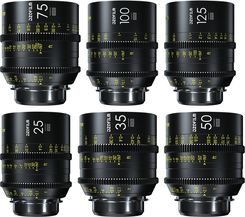 Zdjęcie DZOFILM Vespid Prime 6-Lens Kit A (25/35/50/75/100/125mm T2.1) PL & EF Mount (VV/FF) - Bieruń