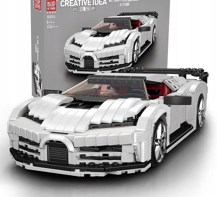 Mould King Klocki 10004 Eb 110 Special White Limited Edition