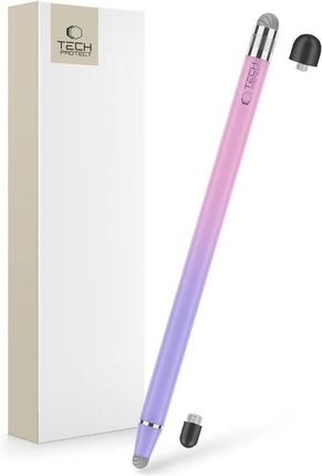 Tech-Protect Rysik USP100 4-Tip Touch Stylus Pen Fioletowo-różowy