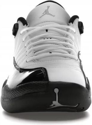 Air Jordan Ⅻ Low 26cm Buty męskie Air Jordan 12 Retro Low White/ Black-Metallic