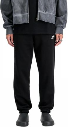 Spodnie Alpha Industries Basic Jogger Small Logo II 156370 03 - Czarne • SKLEP PREMIUM ✓  Gwarancja dostawy do Świąt!  PayPo | RATY 0% | GRATIS WYSYŁK